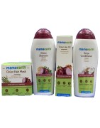 Mamaearth Anti-Hair Fall Kit: Onion Shampoo & Conditioner (200ml Each), Hair Oil (150ml), Hair Mask (200g)